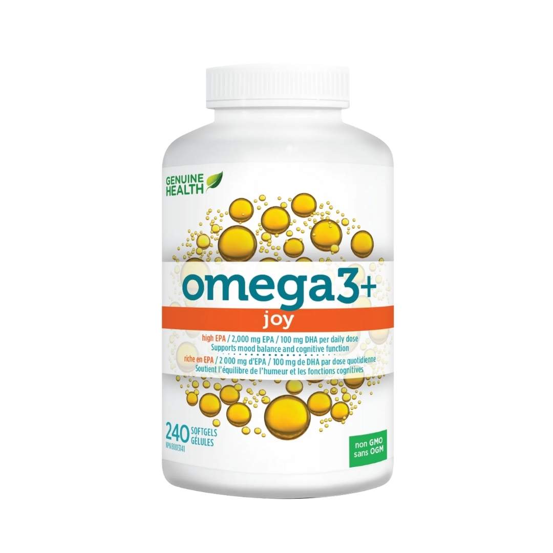Genuine Health omega3+ Joy - Lifestyle Markets